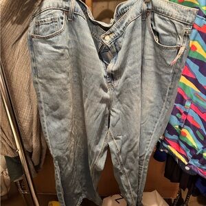 Old Navy Light Blue wide leg baggy Denim Jeans